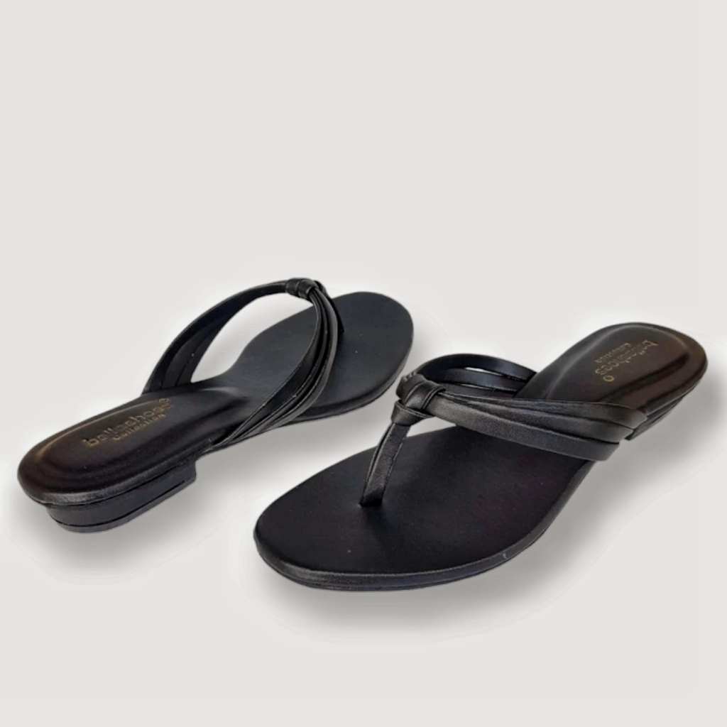 SANDAL HAK WANITA 3CM TALI JEPIT