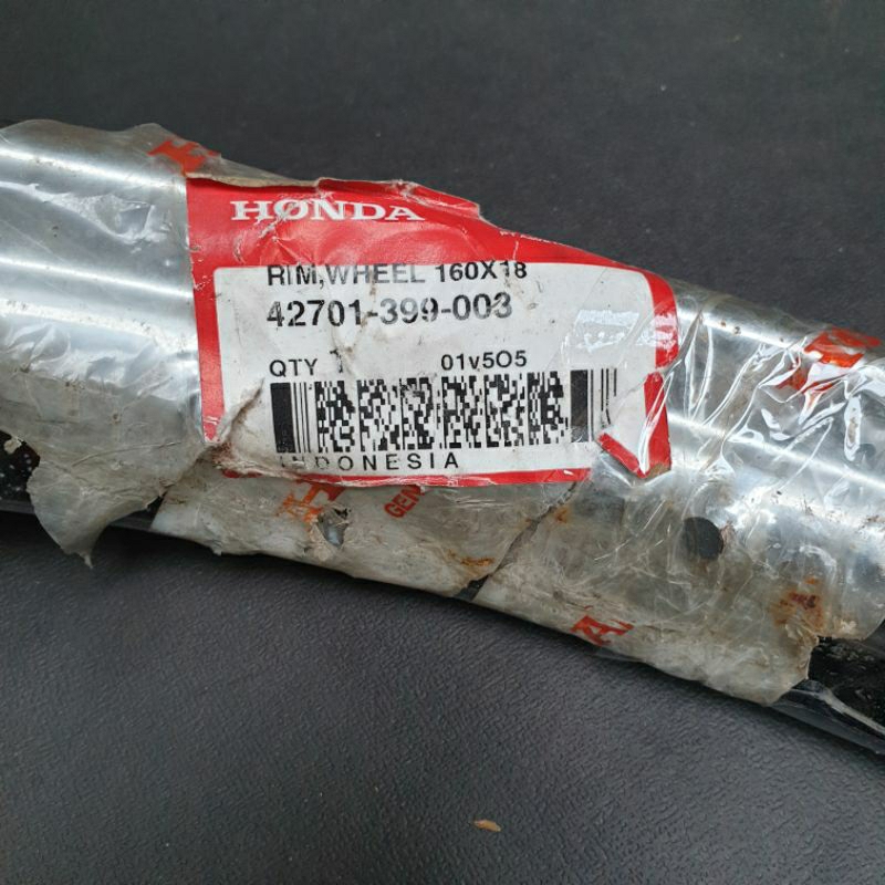 VELG BELAKANG HONDA CB100 GL100 GL125 GL PRO GL MAX 1.60X18