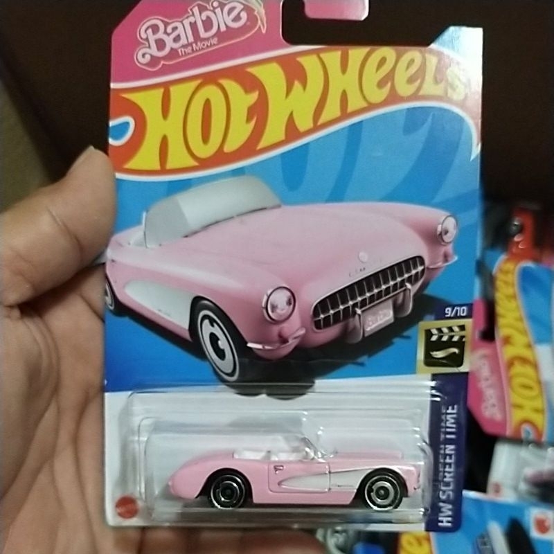 HOT WHEELS 1956 CORVETTE BARBIE