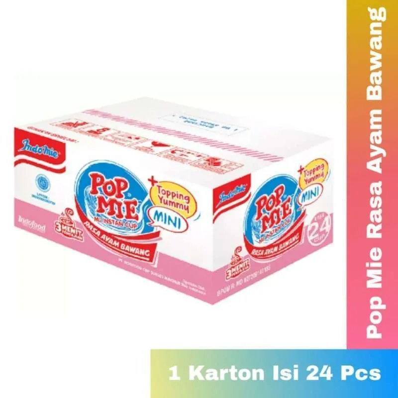 

Pop Mie Mini 1 Dus/Isi 24 Pcs x 40g