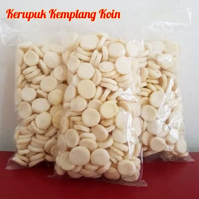 

KERUPUK KEMPLANG KOIN 300 GRAM IKAN TENGGIRI KHAS PALEMBANG