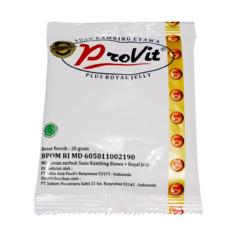 

SUSU PROVIT - susu kambing etawa dengan royal jeli 20g (jual pcs)