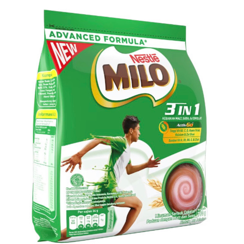 

Milo 3in1 Activ Go Pouch 790gram