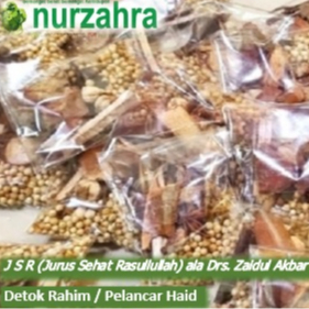 Rempah JSR dr Zaidul Akbar (Detox Rahim, Promil & Pelancar Haid)