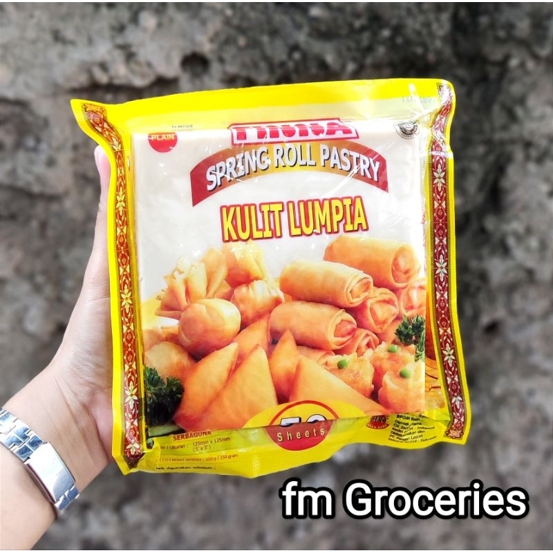 

Finna Kulit Lumpia 250gram isi 50 lembar | Finna kulit lumpia kecil