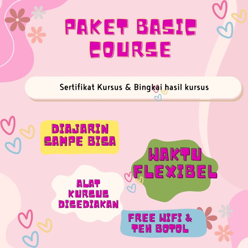 KURSUS NAIL ART BASIC