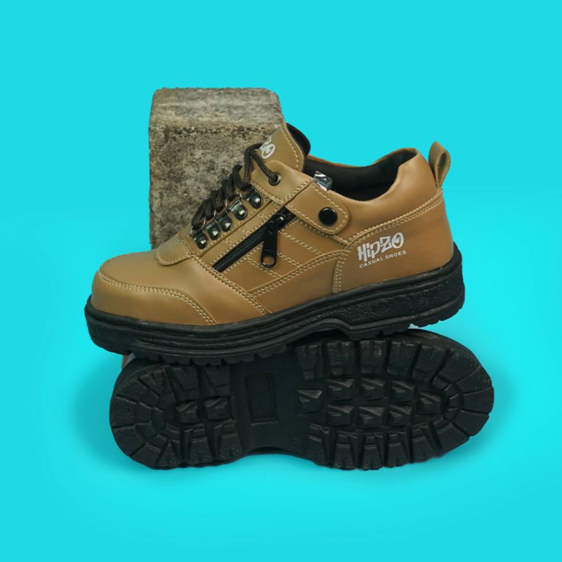 HIPZO M041 Sepatu Pria Safety Sepatu Fashion Pria Sepatu Kerja