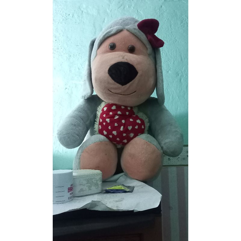 Preloved Boneka Beruang Jumbo Tanggung