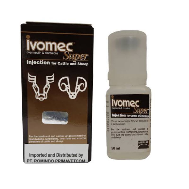 Ivomec Super 50ml Ampuh Original 100%asli
