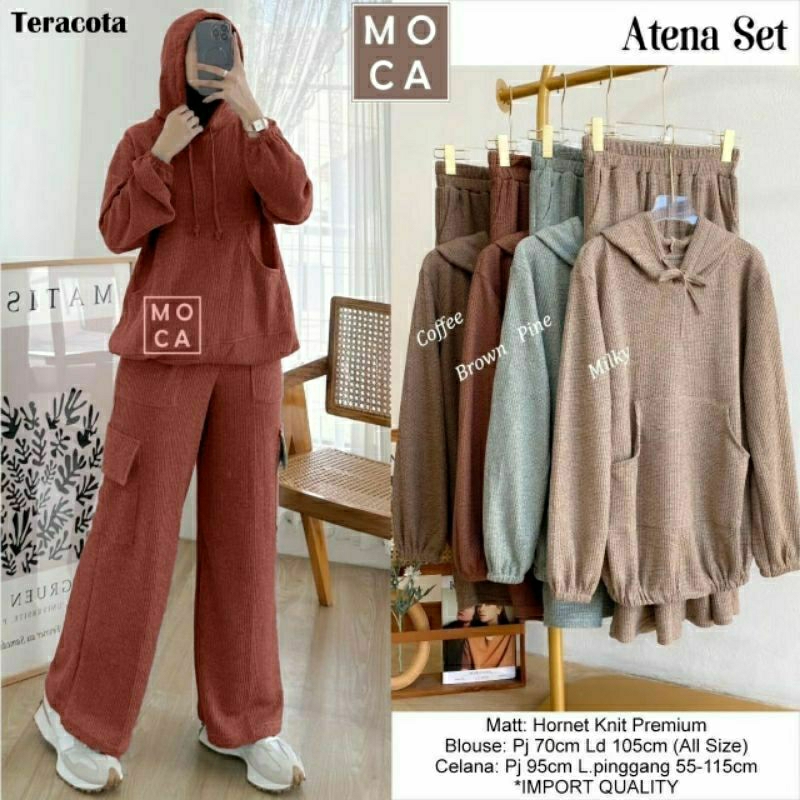 ATENA SET / GROSIR BUSANA SURABAYA / Jamia maxy