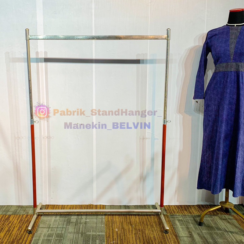 StandHanger Stainless Pakaian | Gawangan Baju Steinless | Gawang Baju Berbagai Ukuran | Steinless Ba