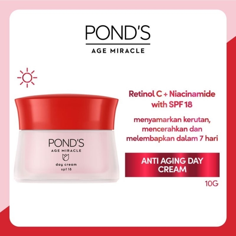 Ponds age miracle siang malam 10 gr day night