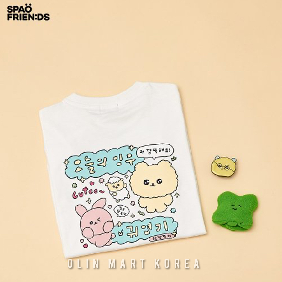 SPAO TSHIRT_CUTE WHITE