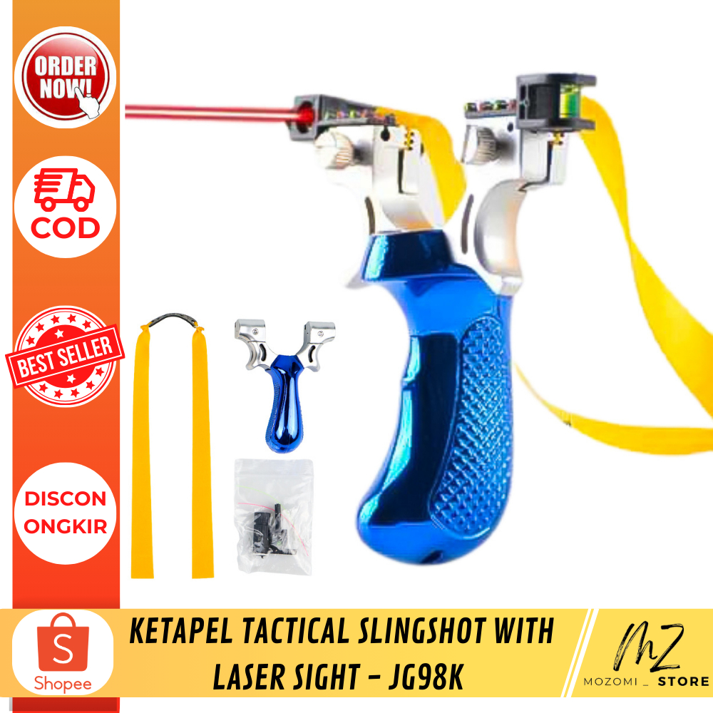 Big Power Ketapel Tactical Slingshot with Laser Sight - JG98 / Alat berburu / panahan
