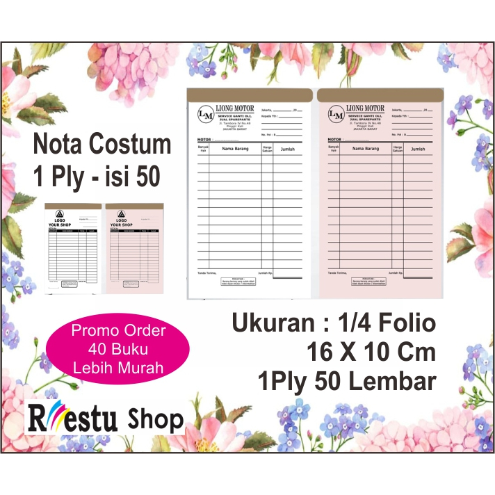 

Nota 1/4 Custom