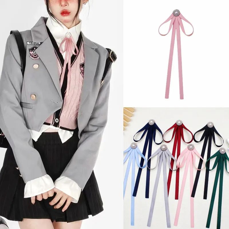 pita baju // pita brooch // korean ribbon brooch // bros pita