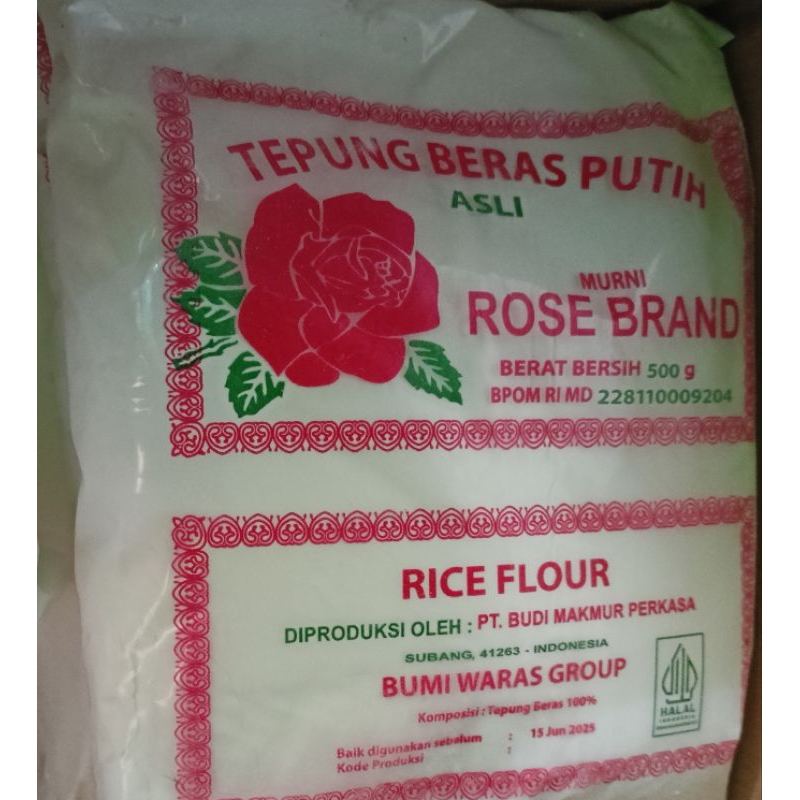 

tepung beras rose brand
