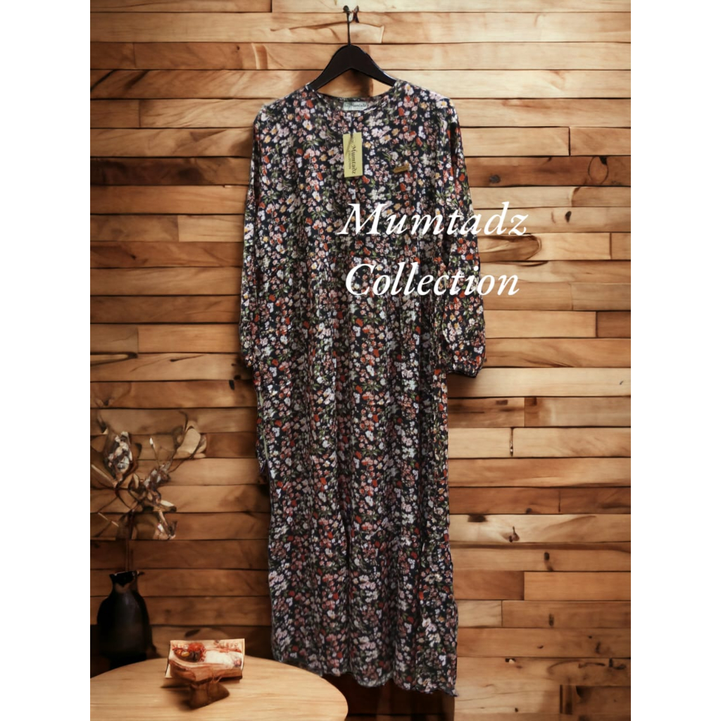GAMIS MOTIF BUNGA TERBARU // GAMIS DRESS RAYON PREMIUM KEKINIAN 2023 / GAMIS MUSLIM TERBARU 2023 / G