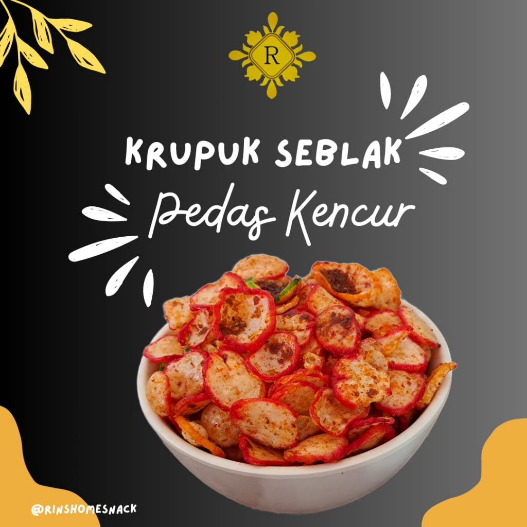 

Krupuk Seblak Pedas Kencur 250 gram Terlaris