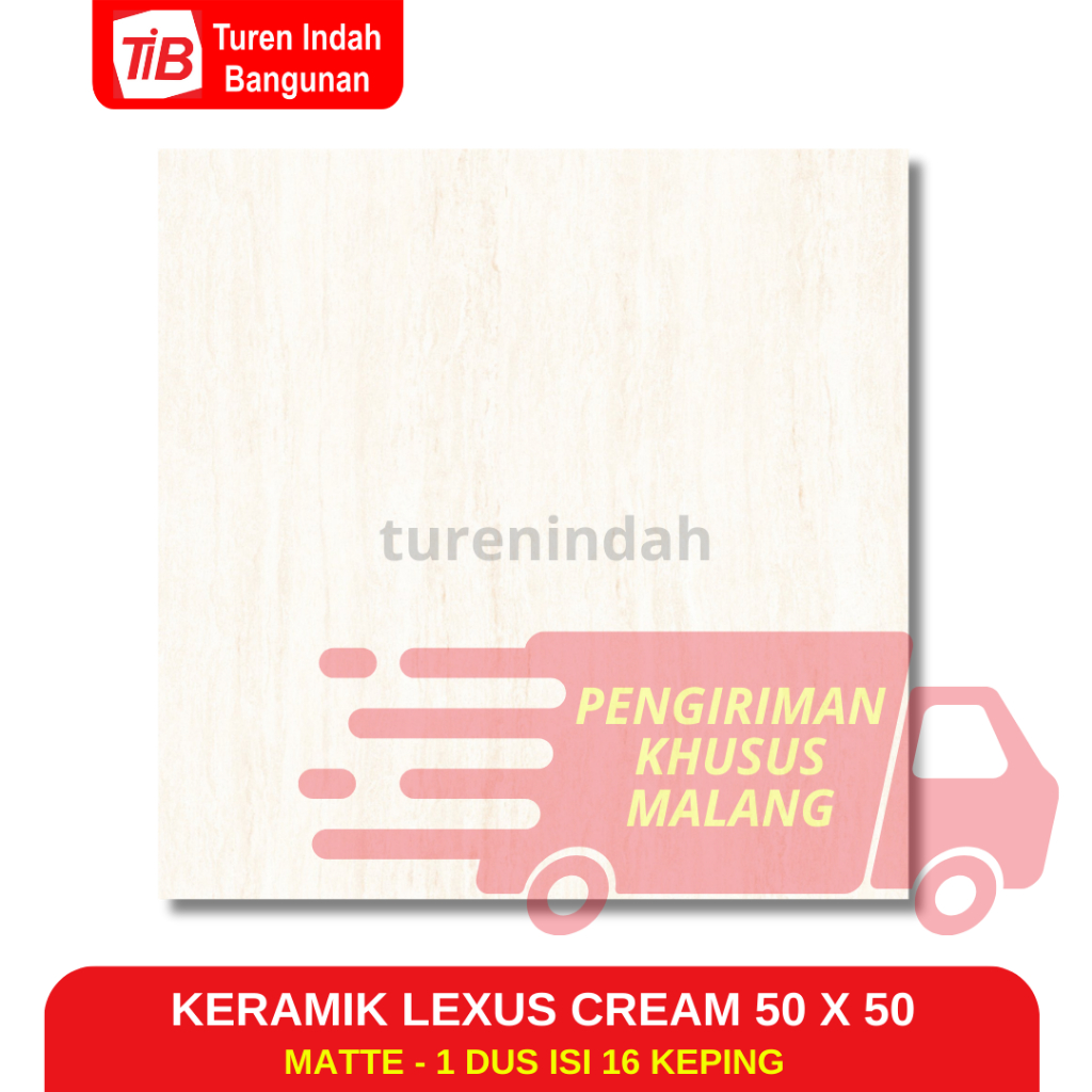 KERAMIK LEXUS CREAM 50X50 - KERAMIK LANTAI - KERAMIK 50X50 - KERAMIK KAMAR TIDUR - RUANG TAMU - KERA