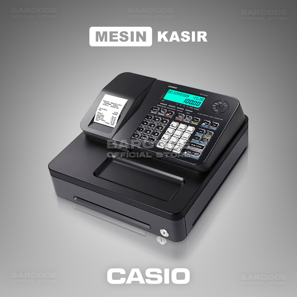 

Casio SE-S100 Cash Register Mesin Kasir with Thermal Printer