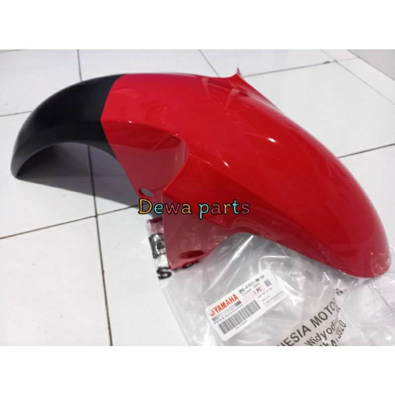 2PK-F1511-00-3Y.Slebor depan yamaha R15 merah .R15 lama.original YGP