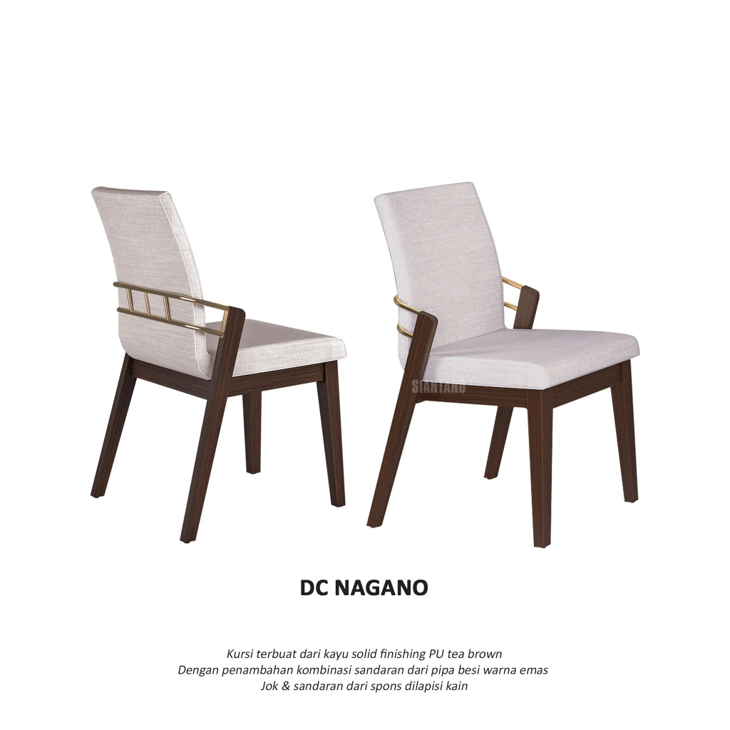 KURSI MAKAN SIANTANO DC NAGANO