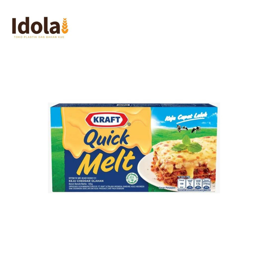 

Keju kraft quick melt 160gr
