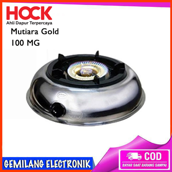 Kompor Hock Mutiara Gold 100 MG Kompor 1 Tungku
