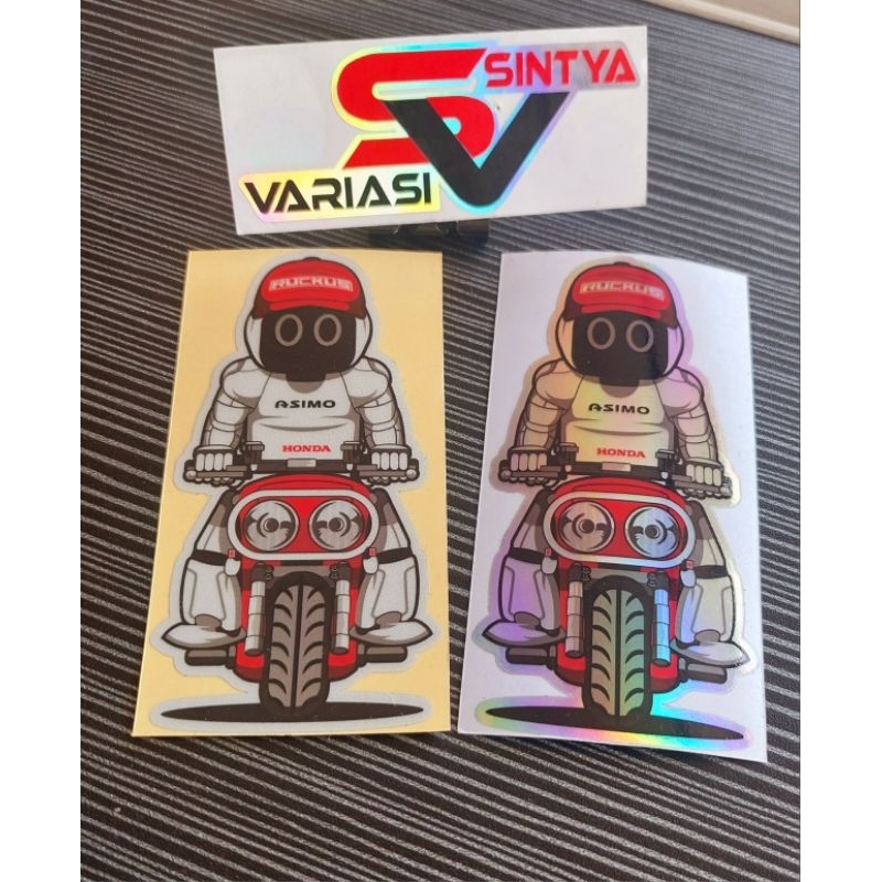 STICKER ASIMO MONKEY STICKER PRINCUTT TERMURAH