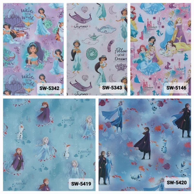 

Kertas Kado Sansan Wawa motif PRINCESS