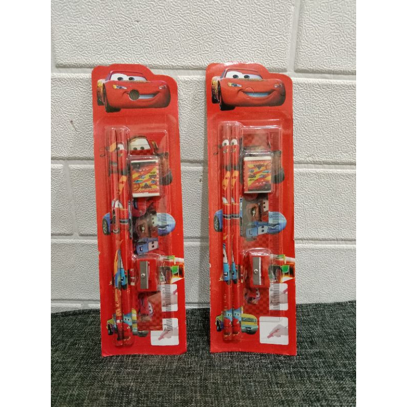 

ALAT TULIS SET STATIONERY SEKOLAH PENSIL SET ANAK