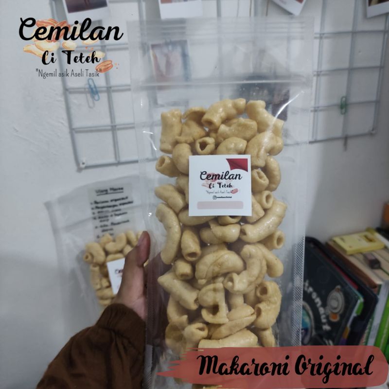 

Cemilan citeteh Makaroni pouch 16x32