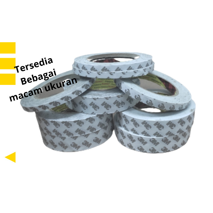 

Double Tape 3M 9075i 50 Mtr dengan lem dua sisi
