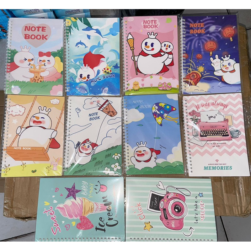 

A5 Buku tulis diari motif karakter / sanrio diary book