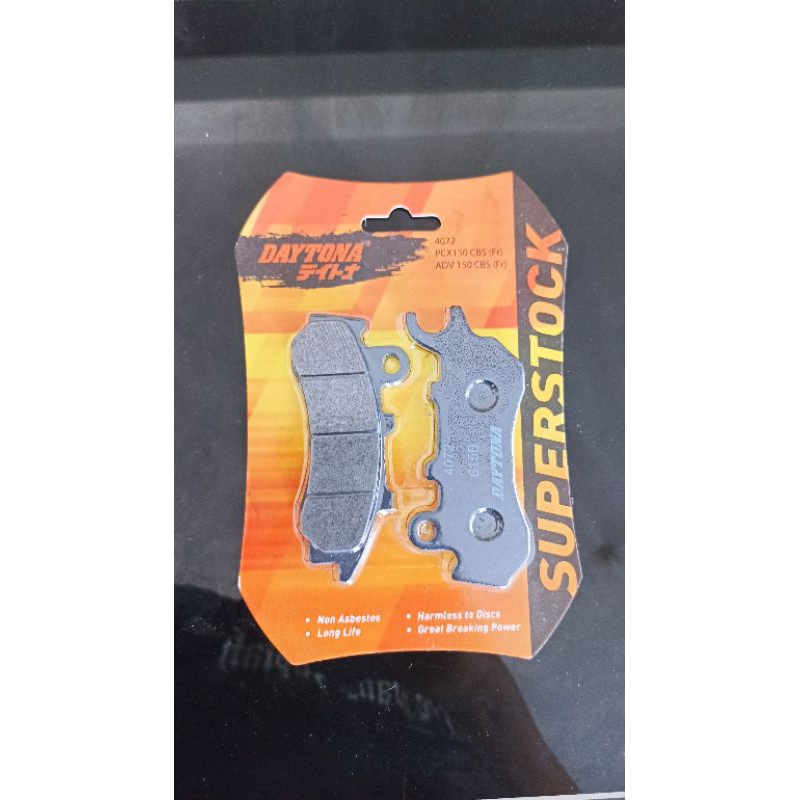 Daytona discpad kampas rem depan adv150 pcx150abs pcx160abs