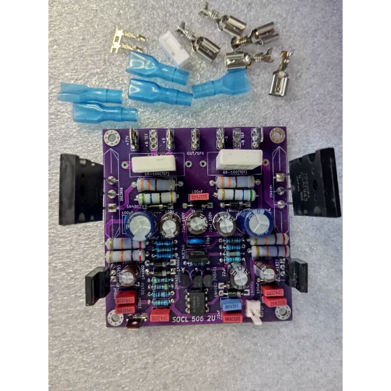 Kit Power Amplifier Socl 506 Dobel layer Plus final toshiba 5200