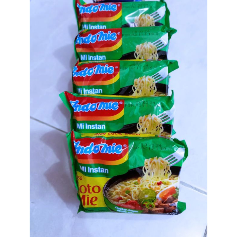 

DISKON 50% INDOMIE SOTO RASA MIE SOTO 5 PCS