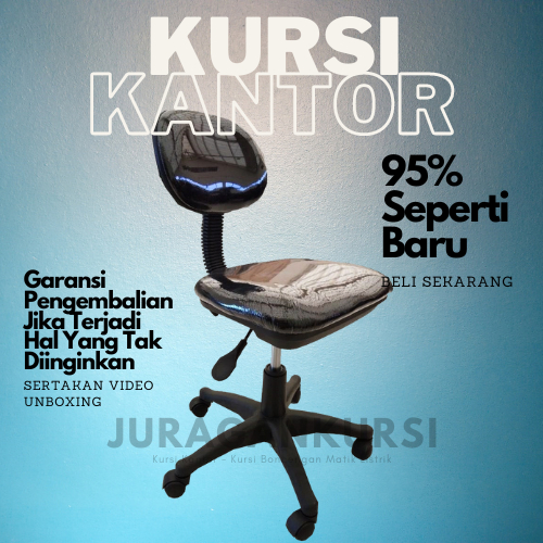 KURSI KANTOR || KURSI STAF || KURSI LIPAT || KURSI KANTOR HIDROLIK || KURSI RODA PUTAR
