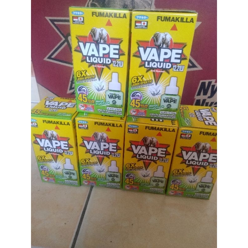 Vape refil 45mlm 6x lebih efektif
