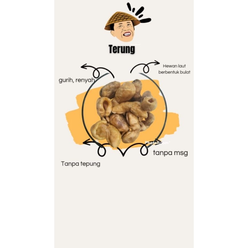 

KERUPUK TERUNG LAUT 100g ( OLEH-OLEH SURABAYA )