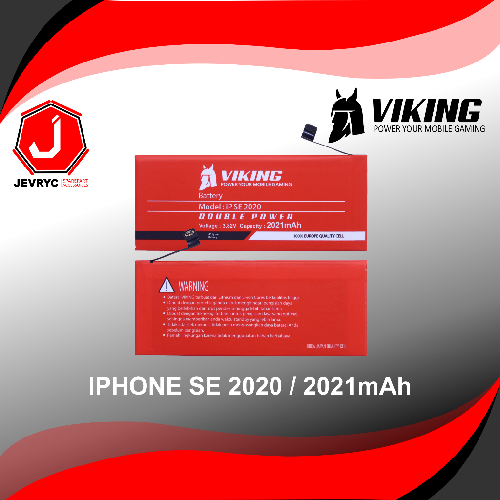 VIKING Baterai Iphone SE 2 - SE 2020