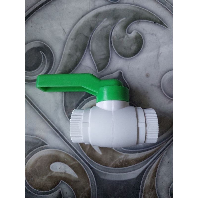 ball valve 1/2 inch plastik stop kran 1/2" plastik