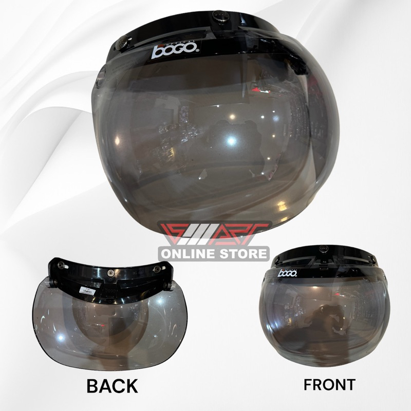 VISOR HELM BOGO CEMBUNG / KACA HELM CEMBUNG BOGO