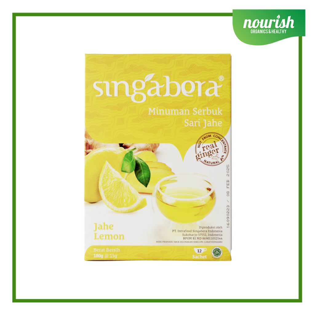 

Singabera Premium Ginger Drink (Minuman Jahe Premium) Lemon
