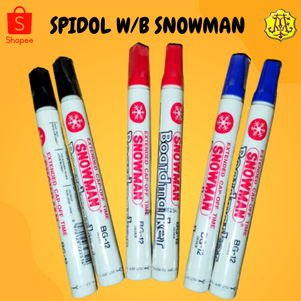 

SPIDOL WHITE BOARD SNOWMAN / SPIDOL SNOWMAN