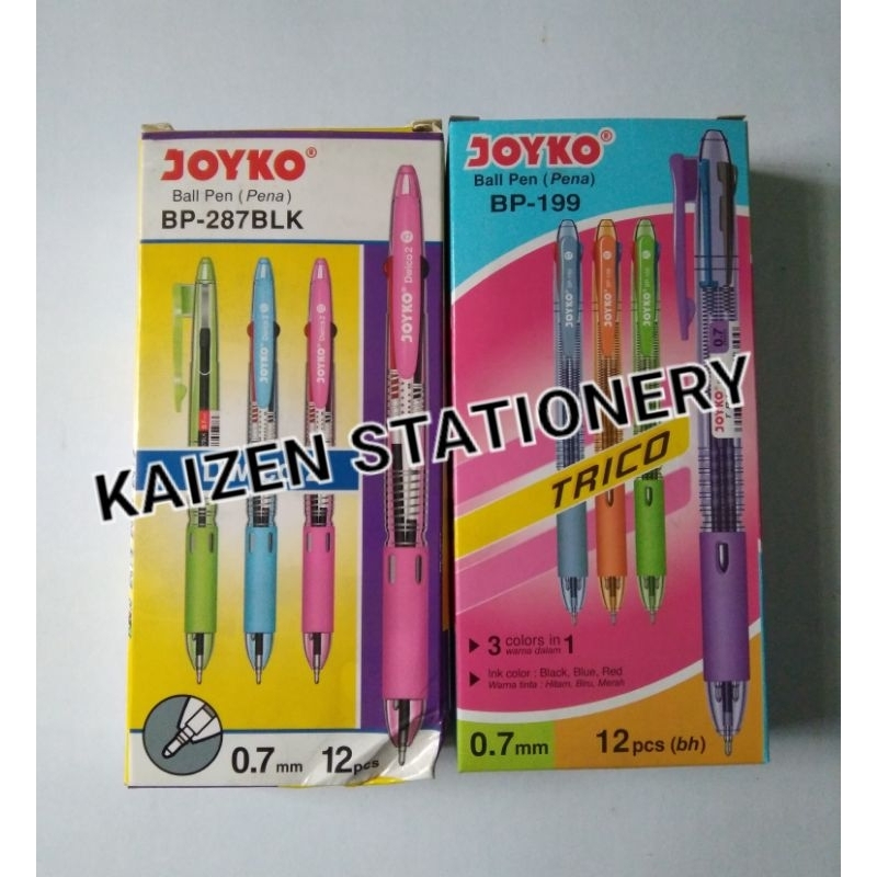 

PULPEN/ BALL PEN JOYKO 2 WARNA DAN 3 WARNA