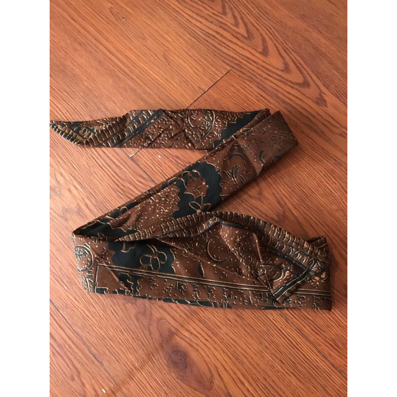 Udeng batik sibak//setengah jadi nayah