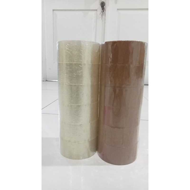 

lakban bening cokelat opp meerkat 2” x 72yd lebar 48mm murah berkualitas