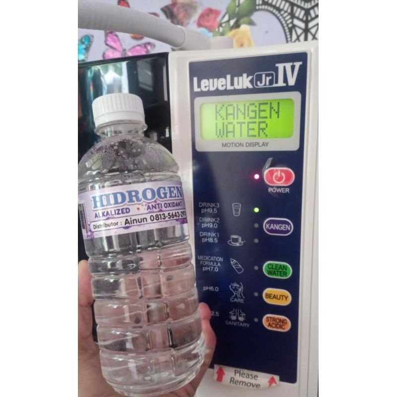 

air minum alkaline ph 9.5 ukuran 500ml